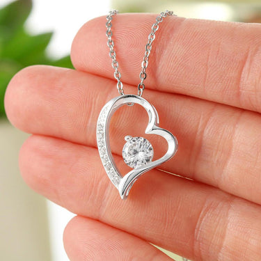 Daughter (Love Dad) Forever Love Necklace - Love You This Much